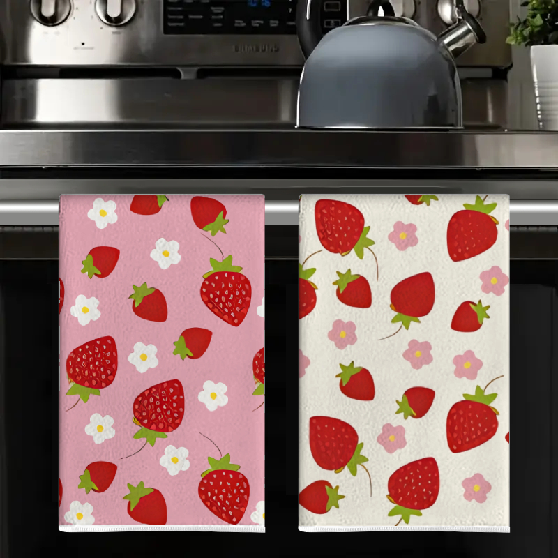 2Pcs, Pink and White Strawberr - đánh giá và giá Home Cooking Cookbook