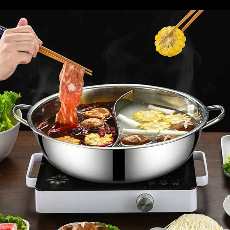 Stainless Steel 28cm Divided H - đánh giá và giá Home Cooking Gas