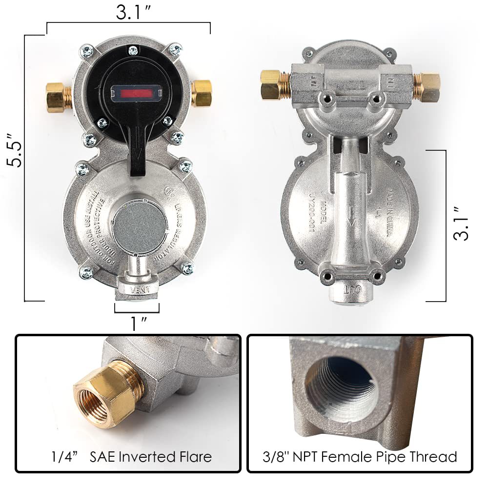2-Pack 2-Stage Auto Changeover - đánh giá và giá Home Cooking Gas